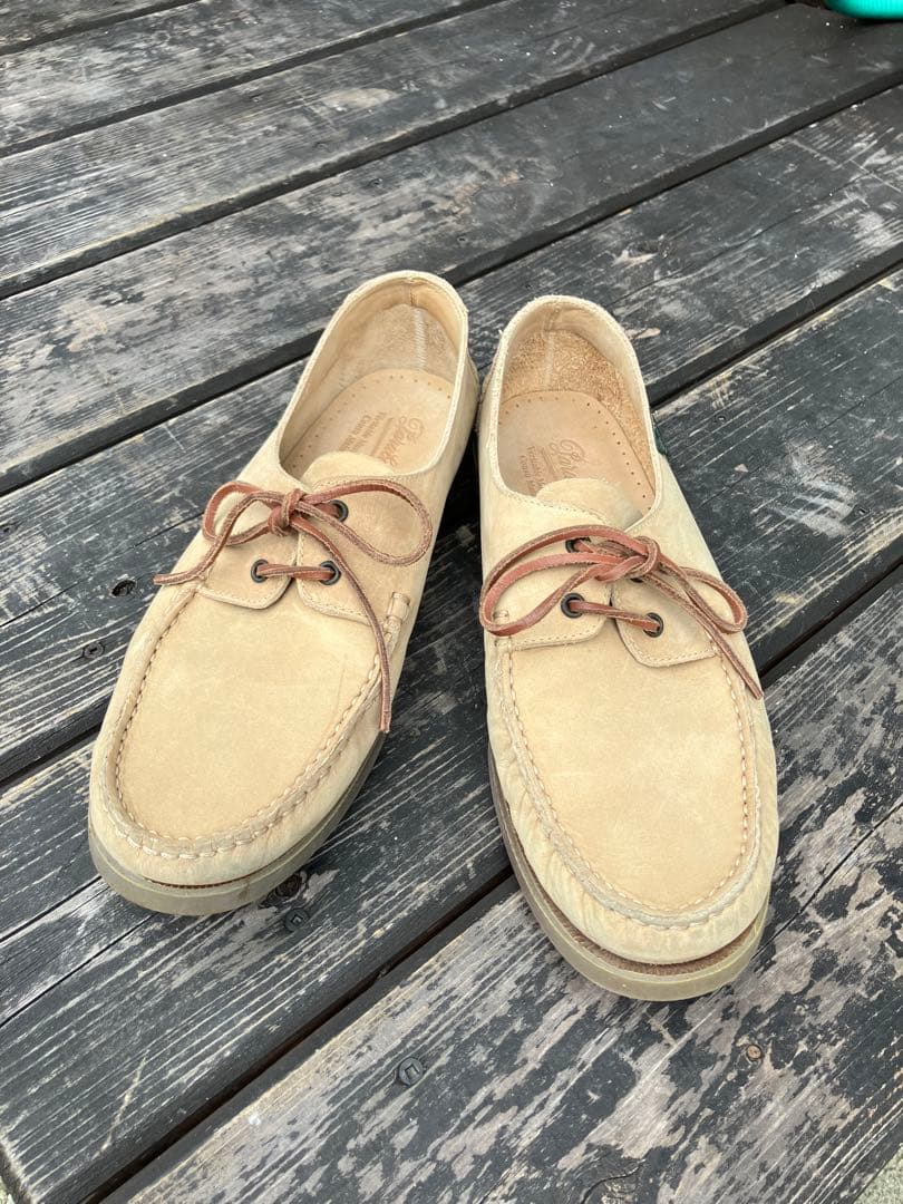 パラブーツ Paraboot Veritable MOCASSIN スウェード