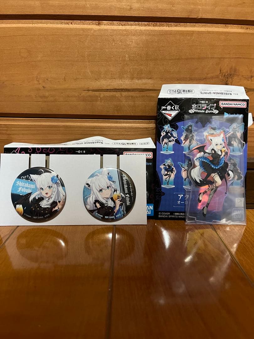 一番くじ　ホロライブ 白上フブキ フィギュア+おまけ付き