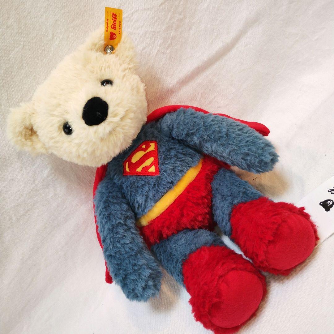【新品】シュタイフ Steiff スーパーマンベア　テディベア　2025年発売