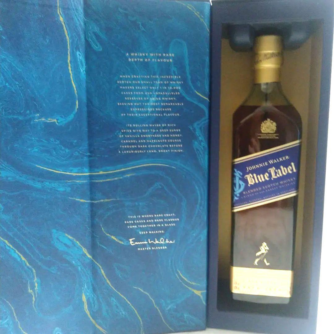 ジョニーウォーカー ブルーラベル ウイスキー ブレンデッド スコッチ 箱付き