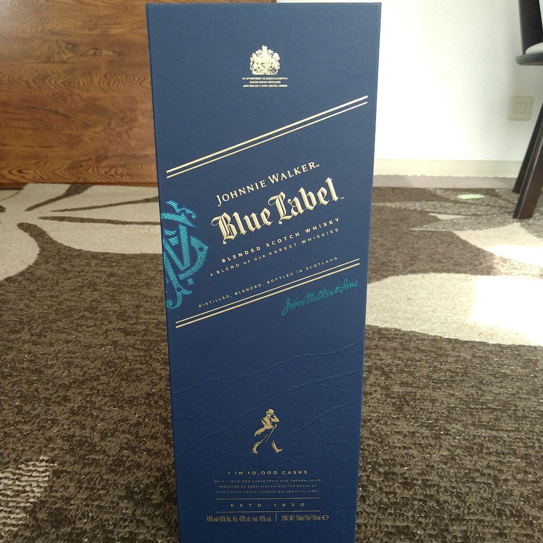 ジョニーウォーカー ブルーラベル ウイスキー ブレンデッド スコッチ 箱付き