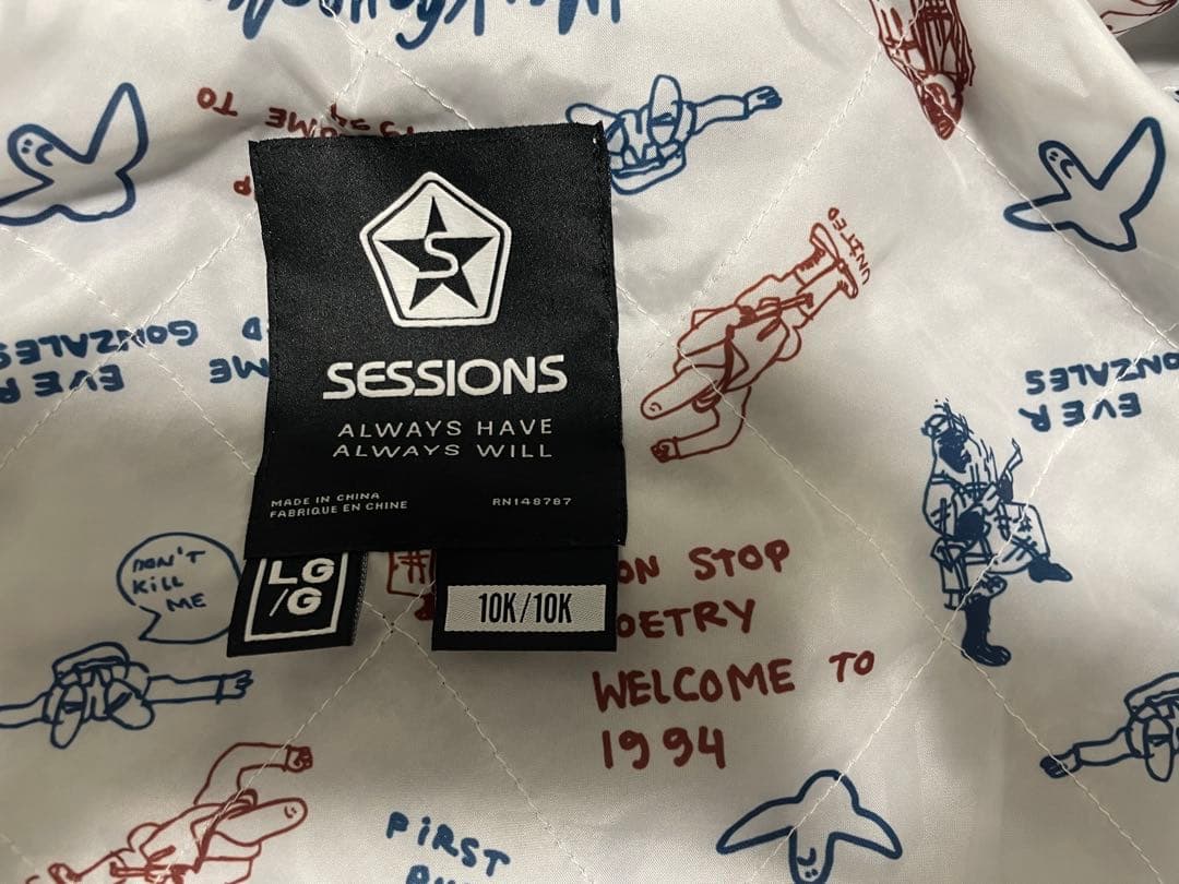 ARBN/SESSIONS×MARK GONZALE スノーボード ウェア