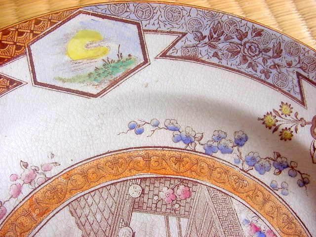 骨董★レア　希少　マレーからの里帰り骨董皿　★