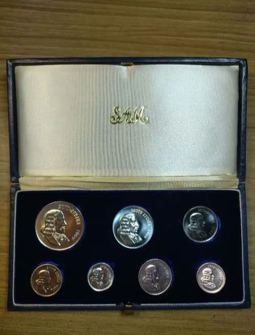 南アフリカ セット 1966年製　シルバー