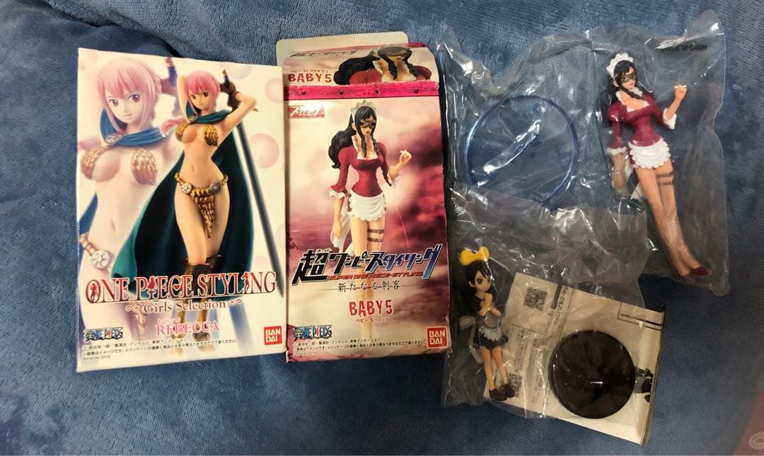 ガールズセレクション レベッカ未開封 おまけ超ワンピース ベビー5大人 幼少期