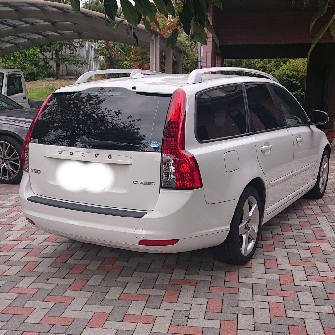 ボルボ V50 クラシック HDDナビ 革シート サンルーフ 予備検対応