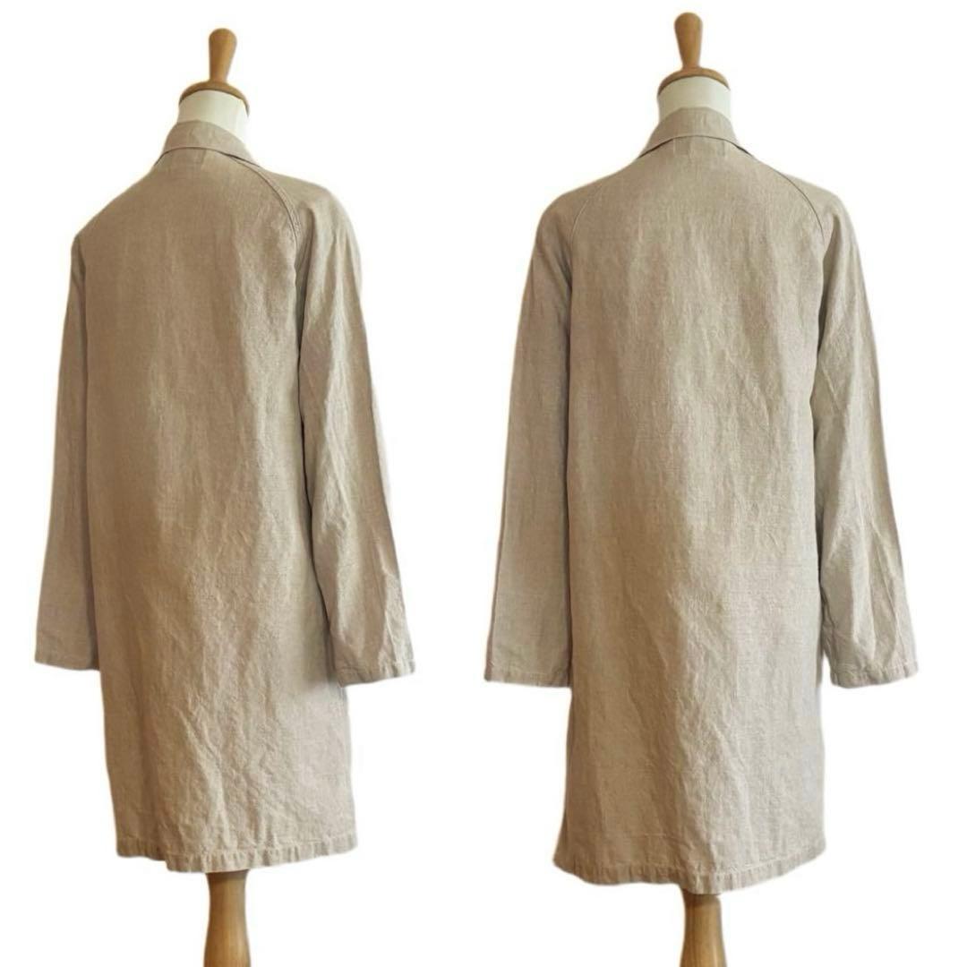 【ORGUEIL】 リネン100% ガウンコート