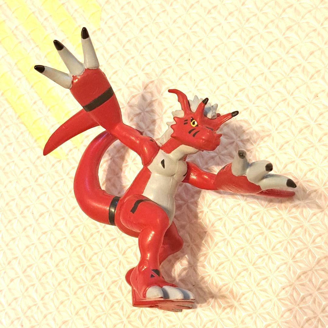 デジモンテイマーズリアルフィギュア　グラウモン　赤　キャラクター　平成レトロ
