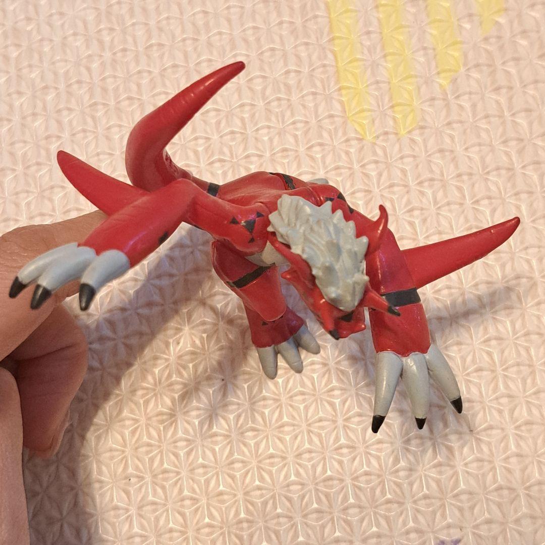 デジモンテイマーズリアルフィギュア　グラウモン　赤　キャラクター　平成レトロ