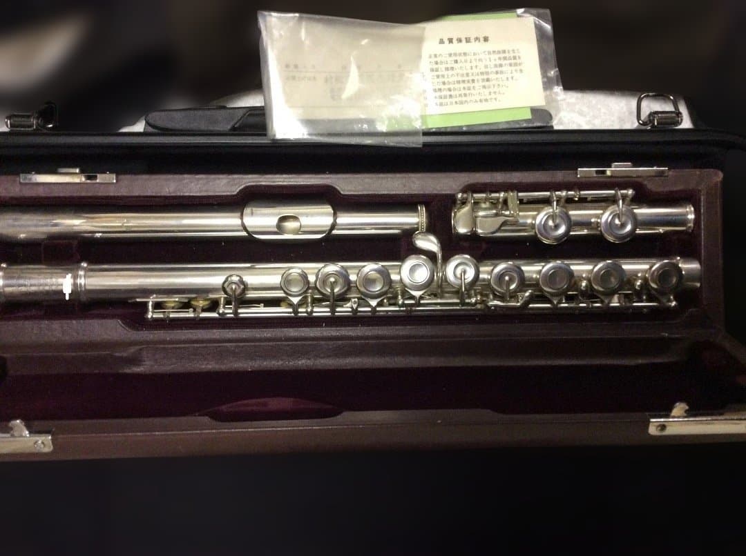 ムラマツフルート総銀 Handmade AD CC ケース付き