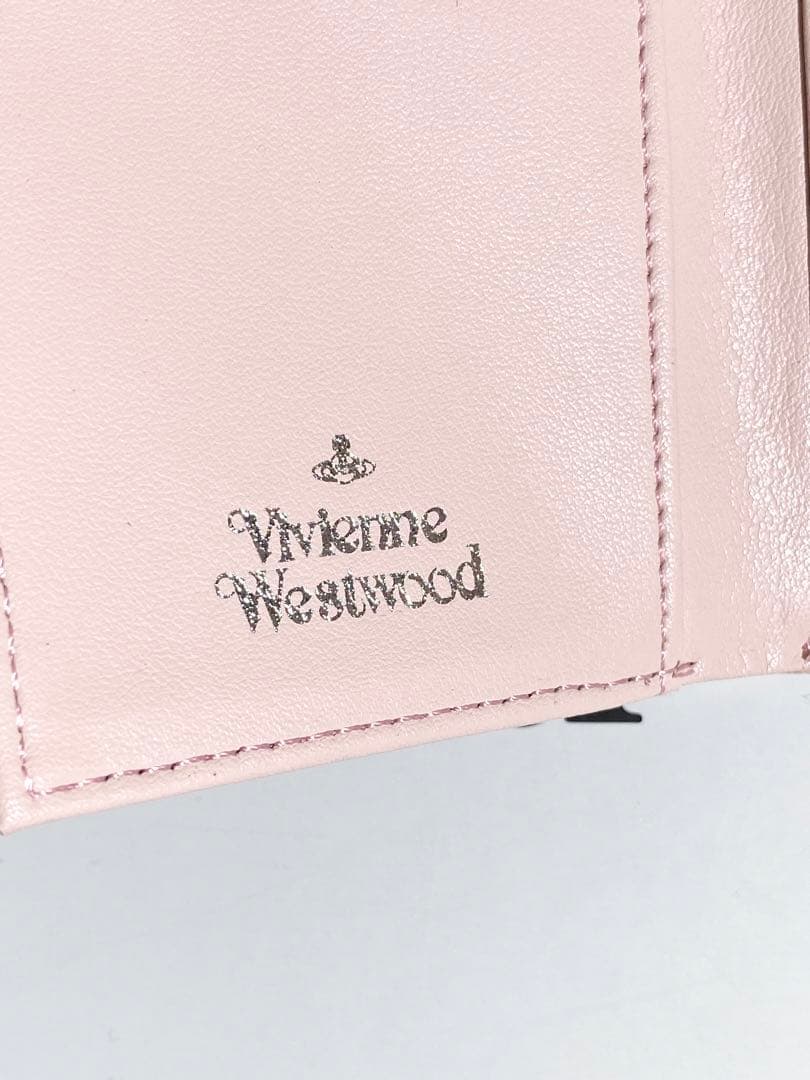 Vivienne Westwood ヴィヴィアン 三つ折り財布 ピンク