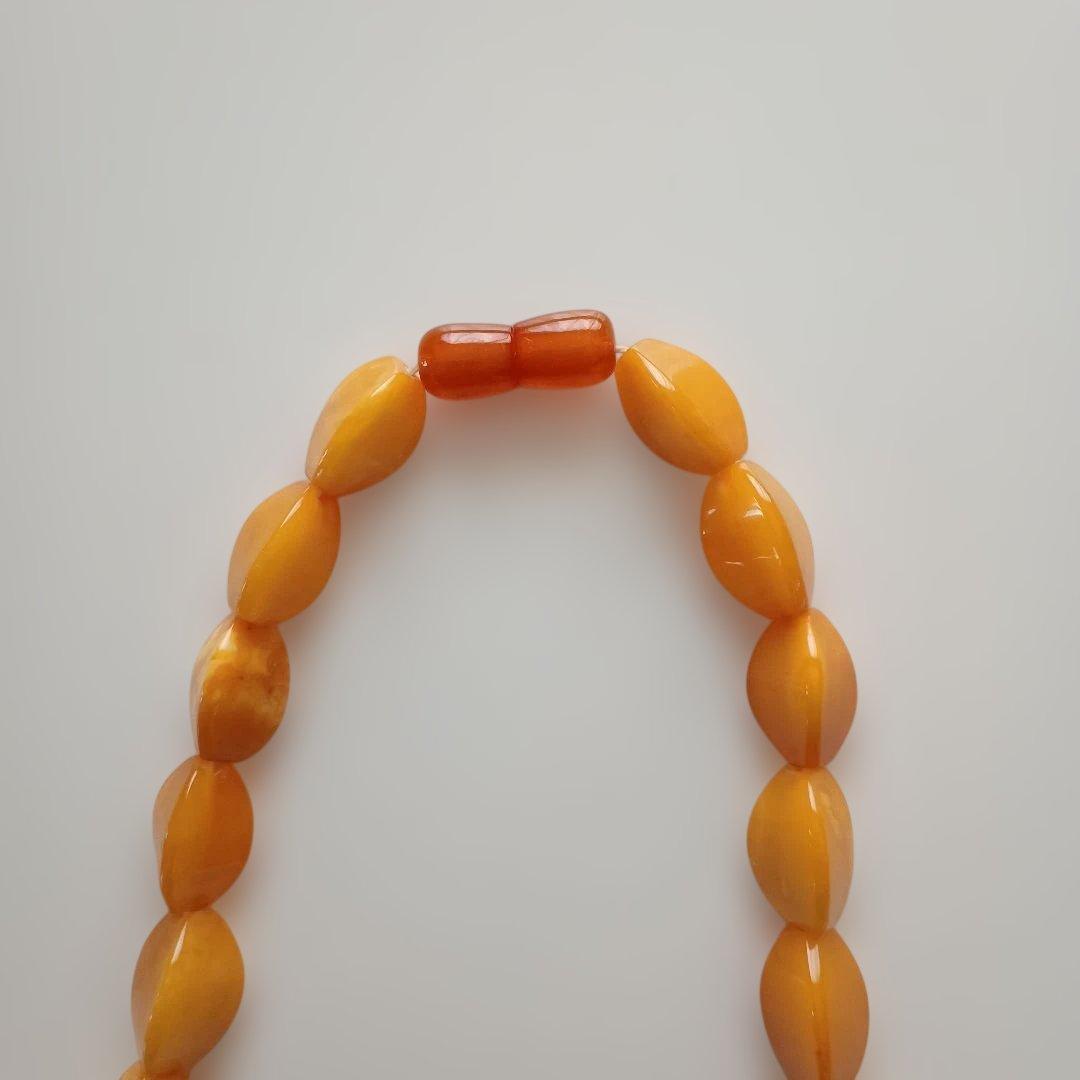 琥珀ジュエリーセット　(ネックレス、ブレスレット、ブローチ、イヤリング)