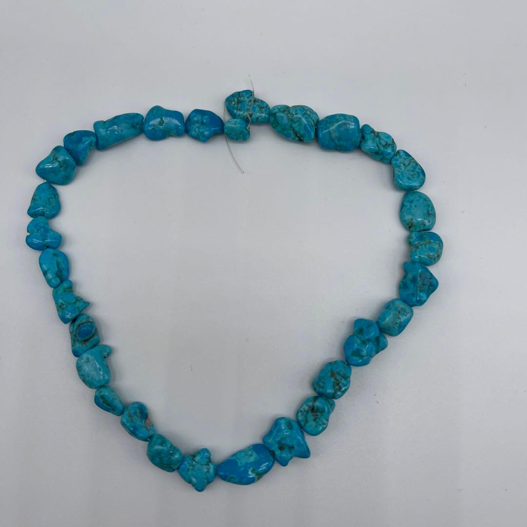 ターコイズ(アメリカ産)／1連売／長さ41cm