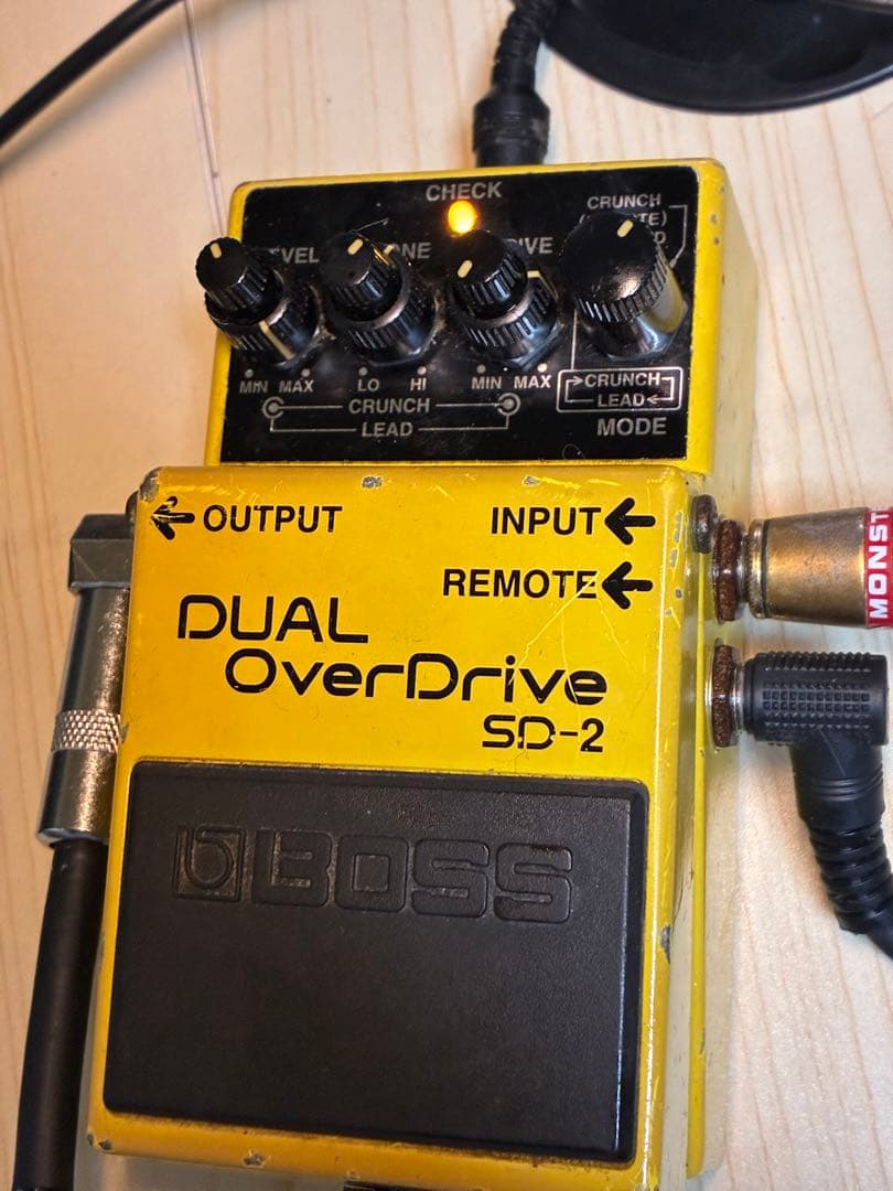 BOSS SD-2 DUAL OverDrive エフェクター 裏技発見で話題！
