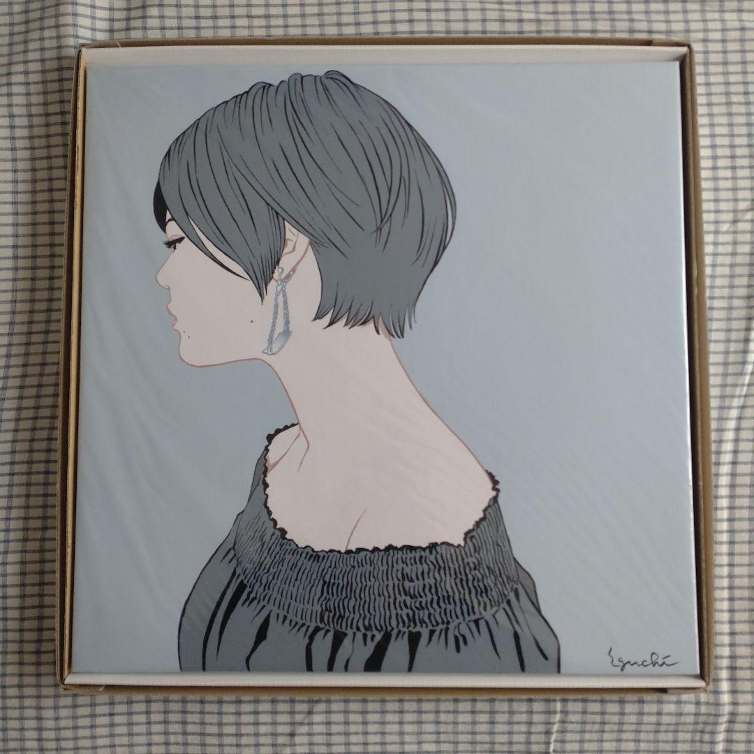 江口寿史 オリジナルキャンパスアート 「ほくろ」