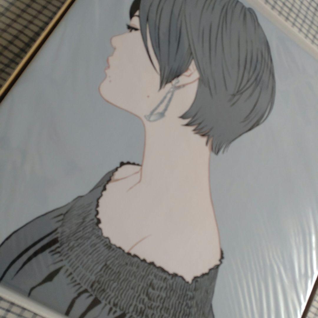 江口寿史 オリジナルキャンパスアート 「ほくろ」