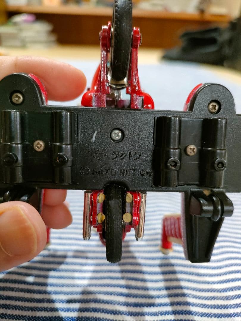 当時物　タカトク　アクマイザー3 ギャリバード号　ザビタン人形付属