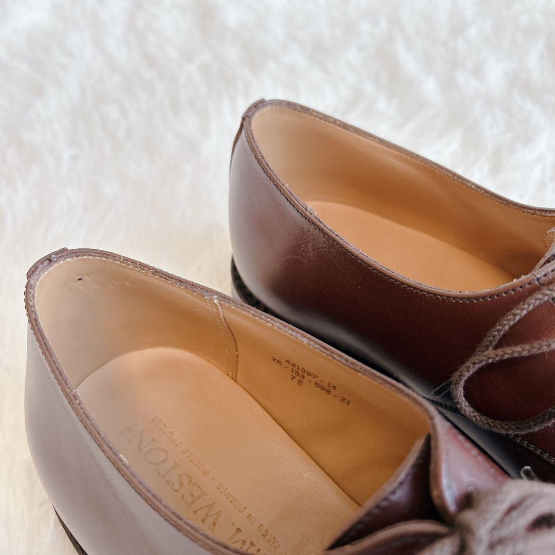 ①ぎんちゃん　J.M.WESTON ハーフハント 純正シューツリー