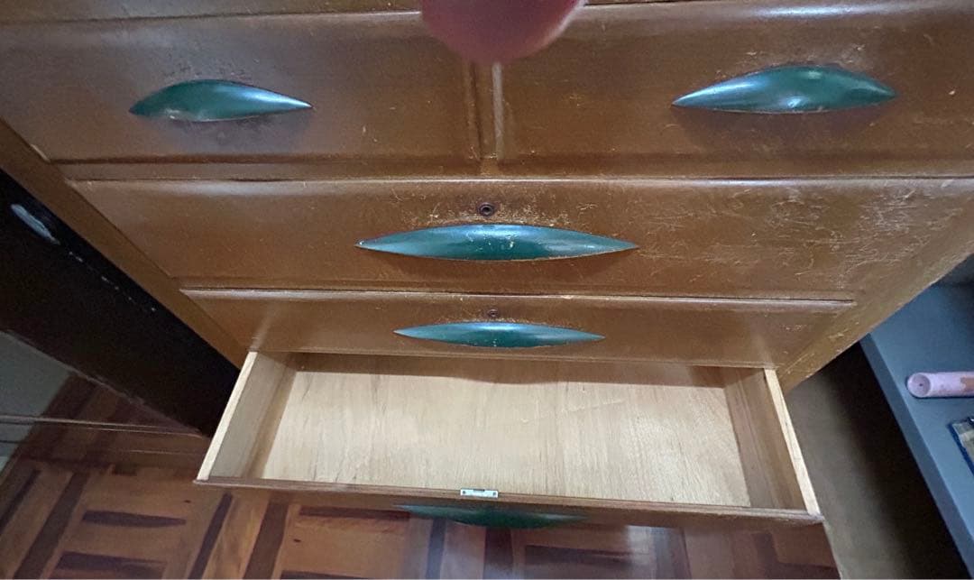 昭和レトロ家具 7引出し レトロ 木製タンス