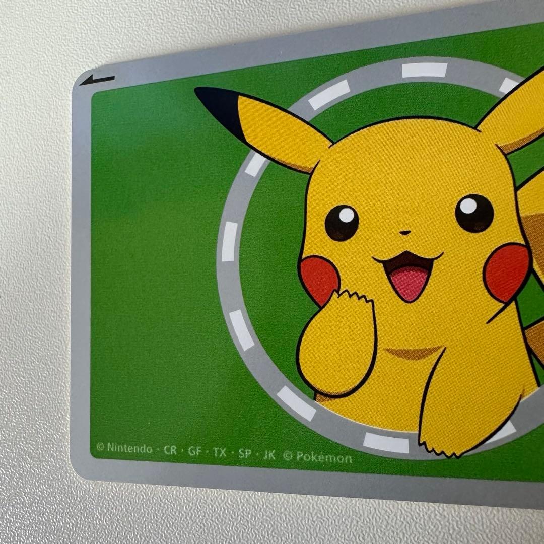 【使用可能】JR東日本 ポケモン ピカチュウ Suica (無記名)