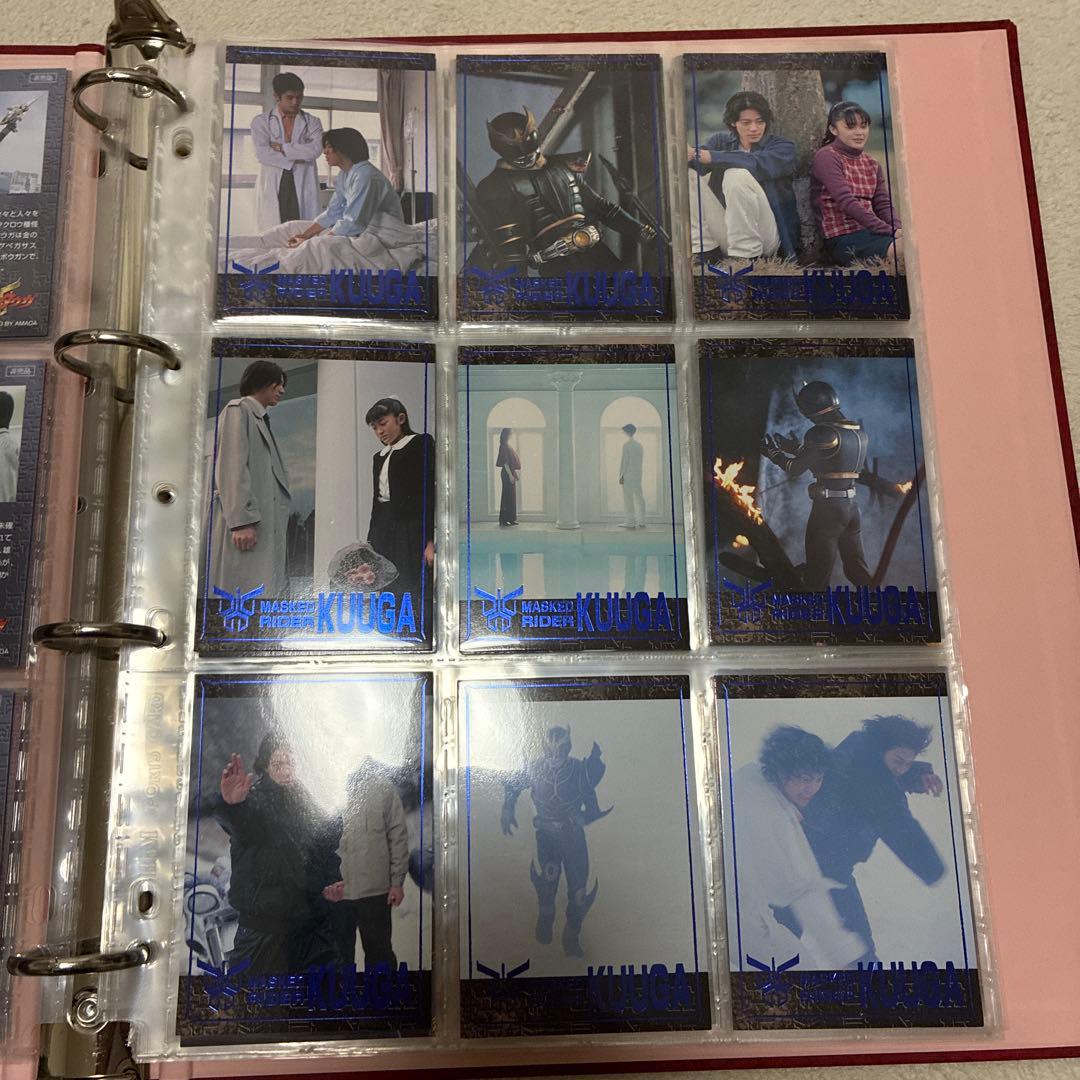 仮面ライダークウガ DVD全巻購入特典 特製カードフォルダとカードセット