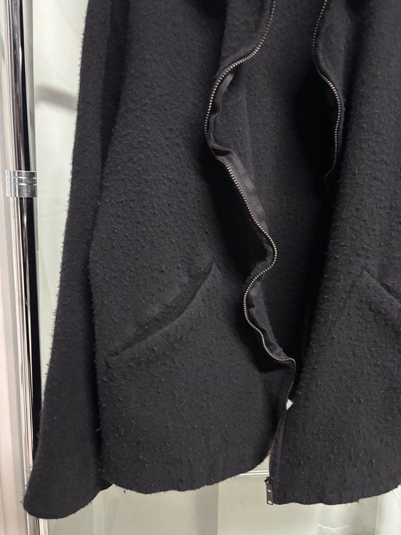 COMOLI 25AW 縮絨ウールジップショートジャケット 2