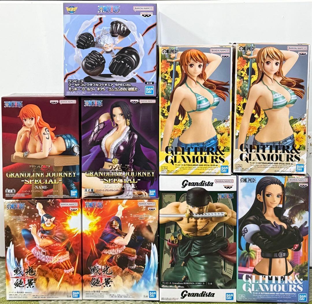ワンピースフィギュア 9個セット