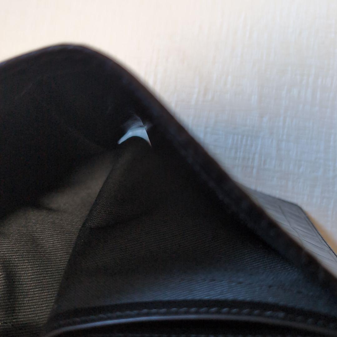 YVES SAINT LAURENT ブラック二つ折り財布