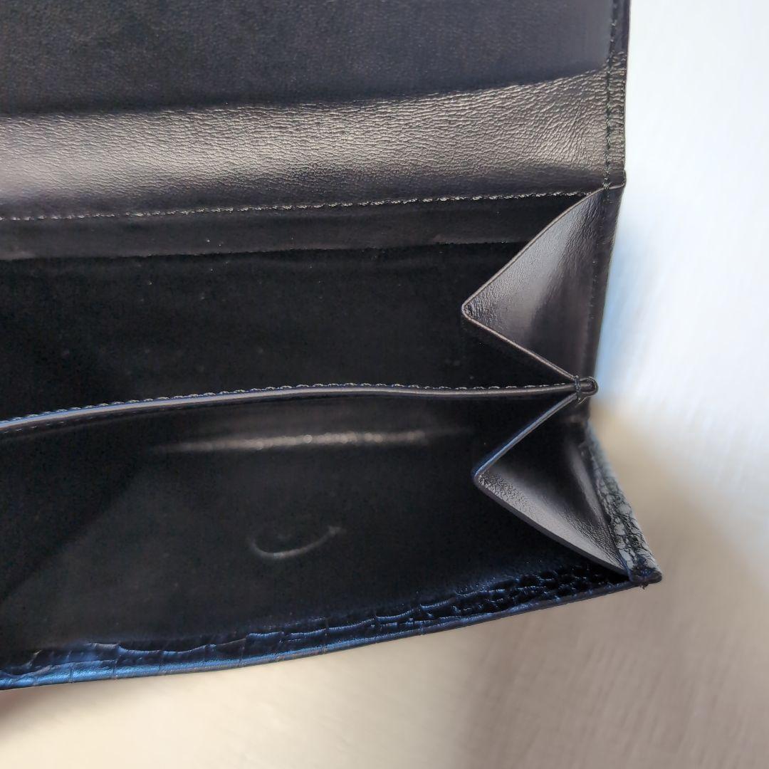 YVES SAINT LAURENT ブラック二つ折り財布