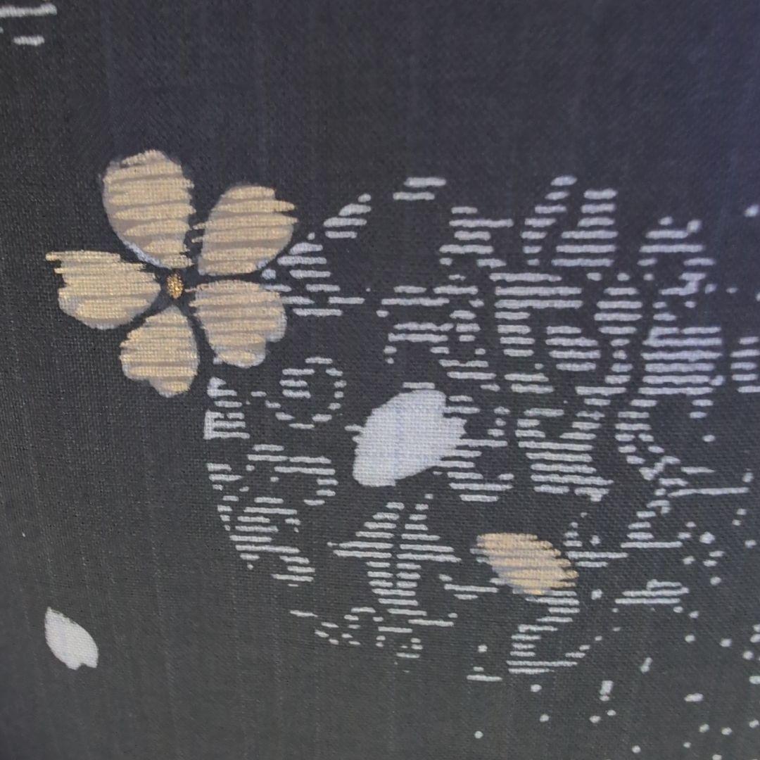 ご依頼品決定［染大島]　上質正絹付け下げ　永久きららガード保証付き