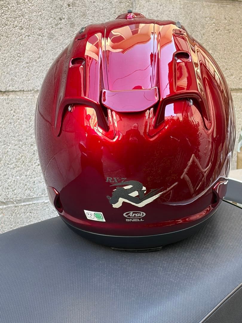 アライヘルメットRX7RR5 (59.60cm)クリムゾンレッド