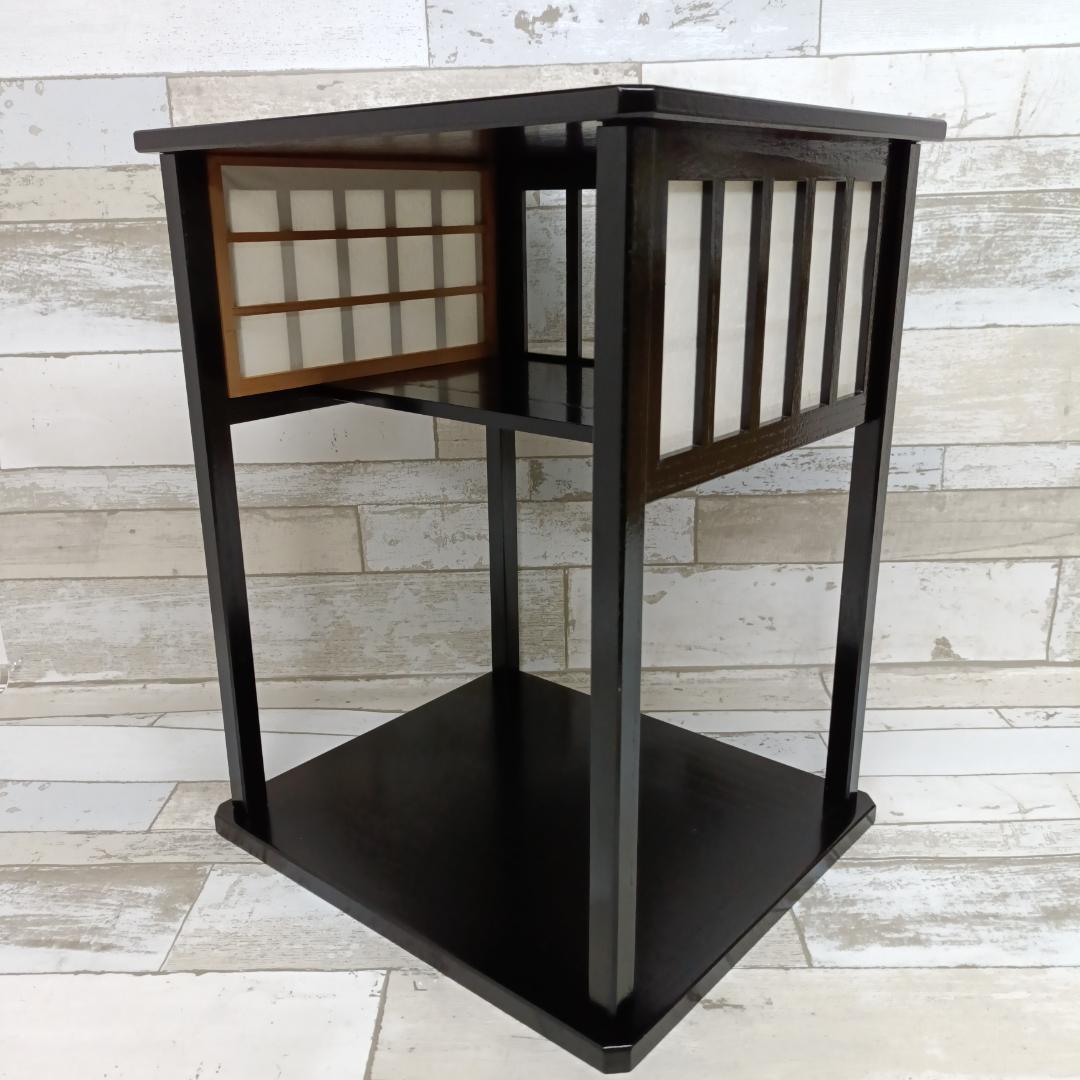 L104 即中斎好写 好日棚 東斎作 東斉 茶棚 茶道 組立式 共箱付 茶道具