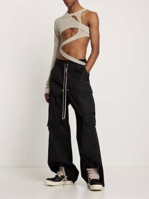 トップス Rick Owens Banana Skeletank Viscose Silk