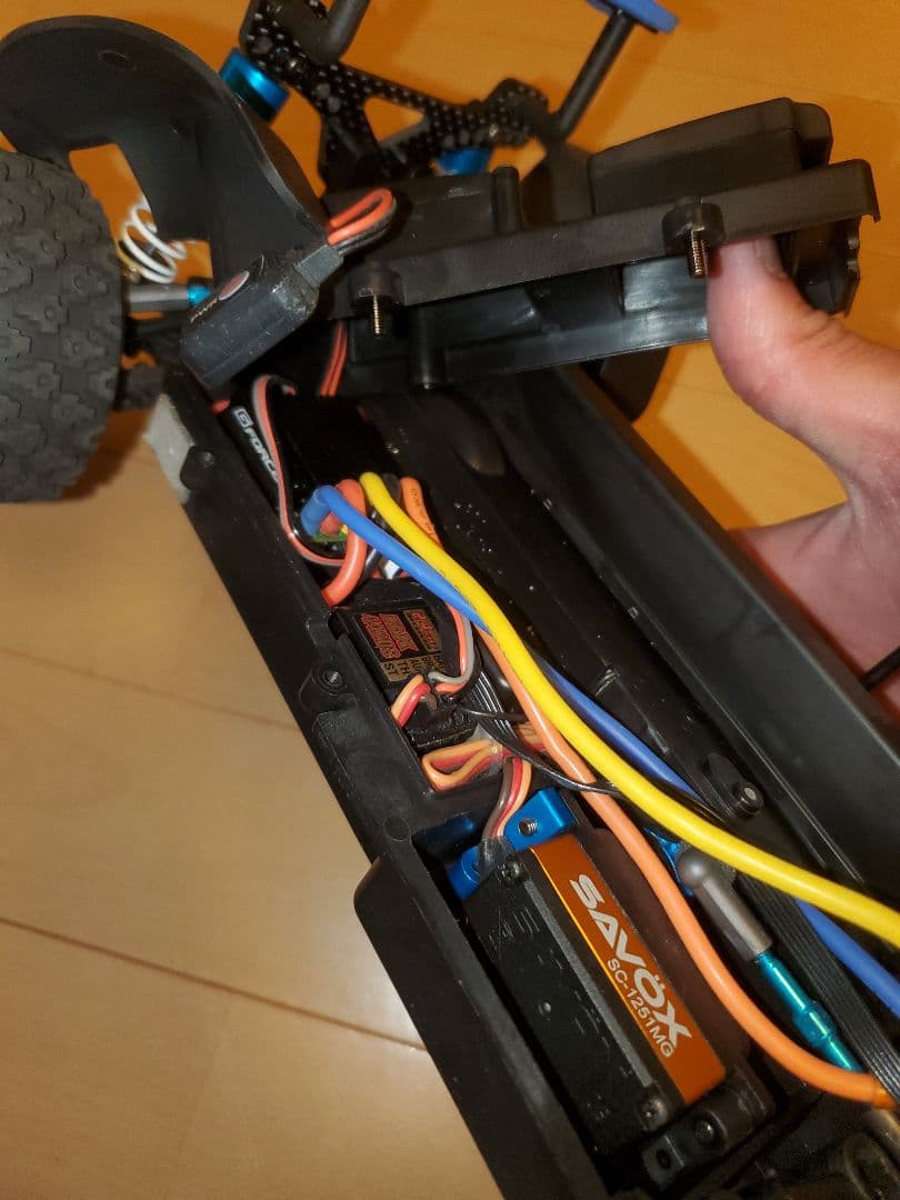 タミヤ XV-01 PRO ロングダンパー仕様 送、受信機、メカ付きセット