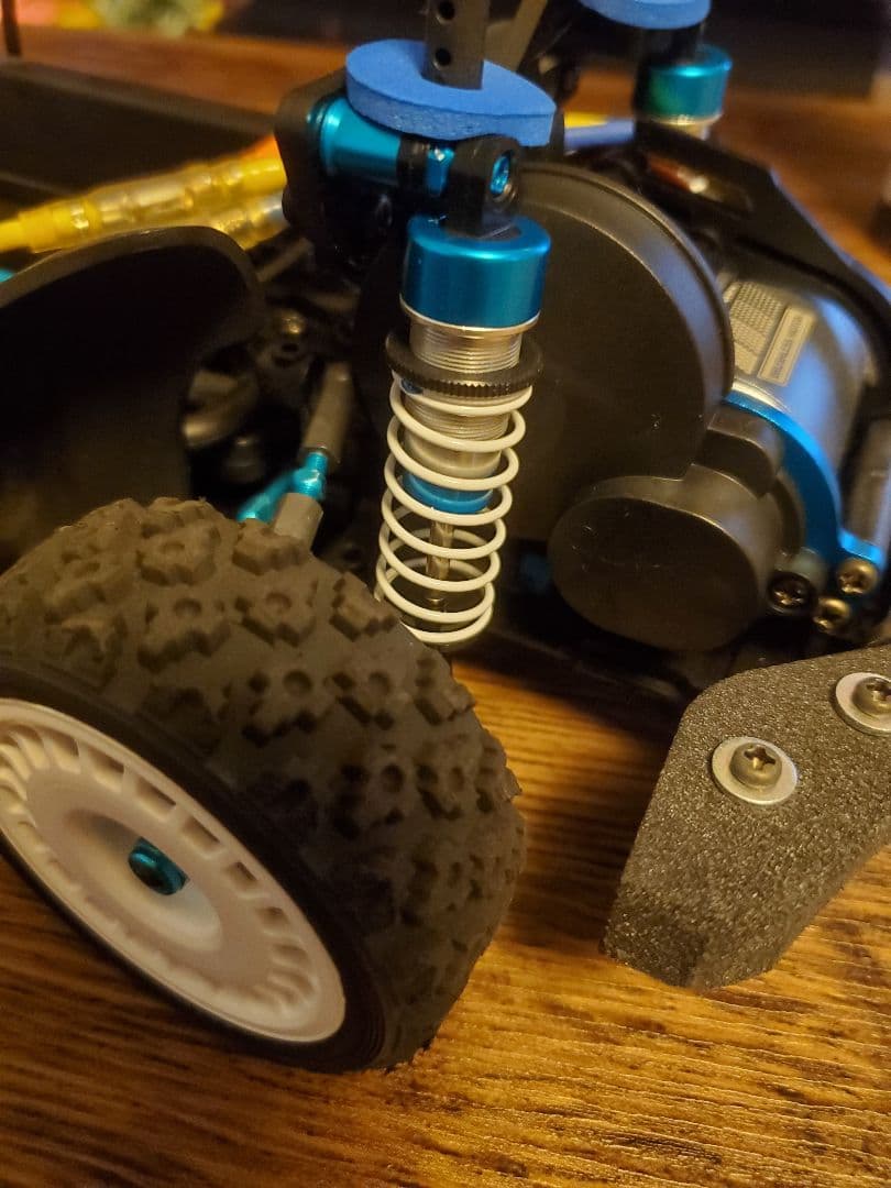 タミヤ XV-01 PRO ロングダンパー仕様 送、受信機、メカ付きセット