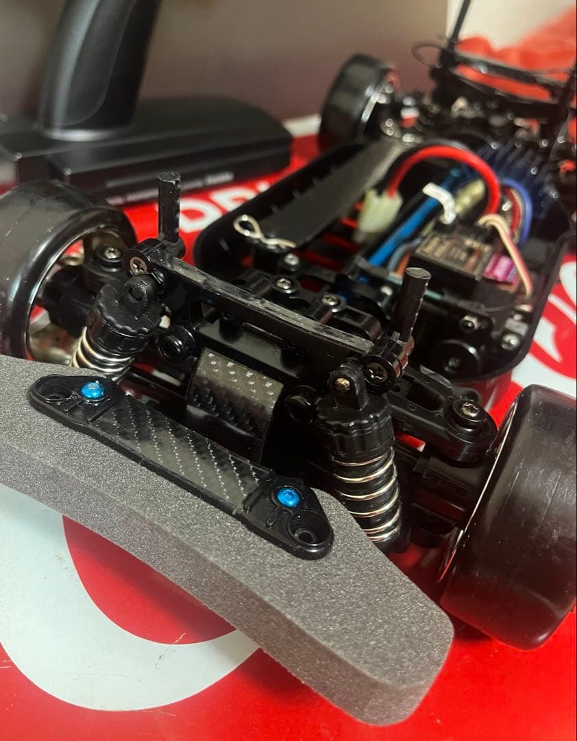 ★美品1/10 タミヤTT-01D フタバプロポ・メカ付セット バスタブ新品他