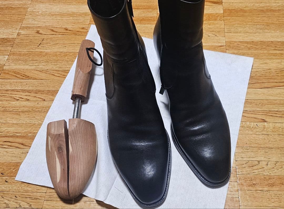 サンローランパリ　ヒールブーツ　42