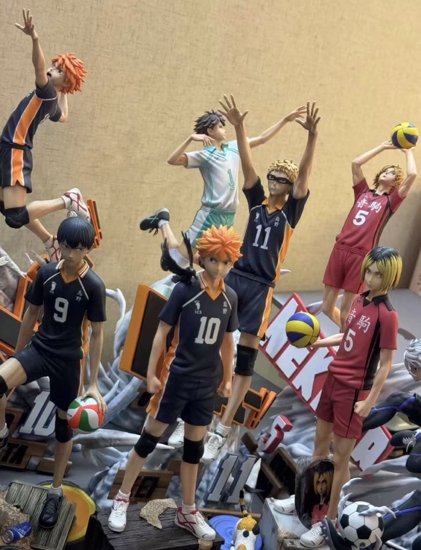 ハイキュー!! 孤爪研磨 ガレージキット ガレキ スタチュー①