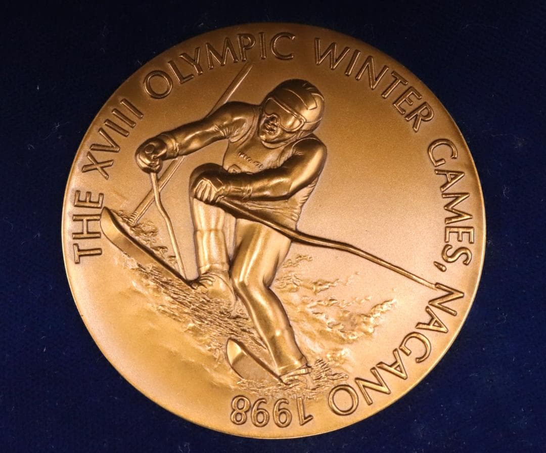 ◇長野オリンピック 公式記念メダル 第2次発行 純銀 ブロンズ
