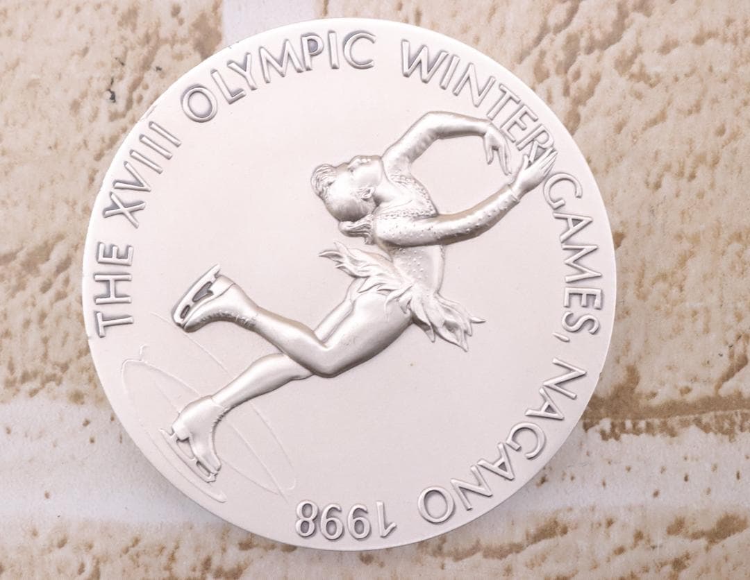 ◇長野オリンピック 公式記念メダル 第2次発行 純銀 ブロンズ