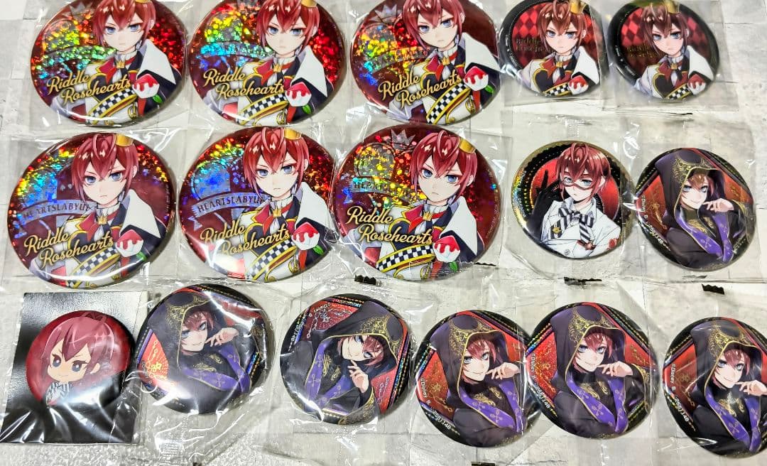 ツイステッドワンダーランド ツイステ 缶バッジ リドル