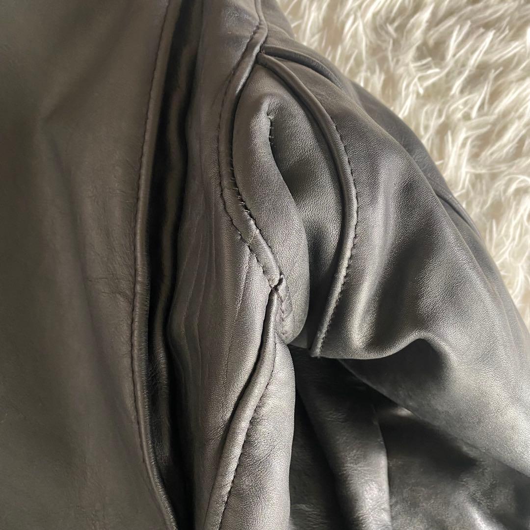 美品✨SCHOTT　641 シングルライダース　黒　38 L相当