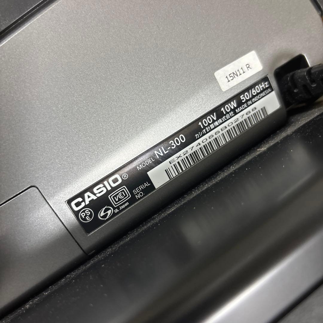 CASIO カシオ　NL-300 レジ 100v カシオ計算機
