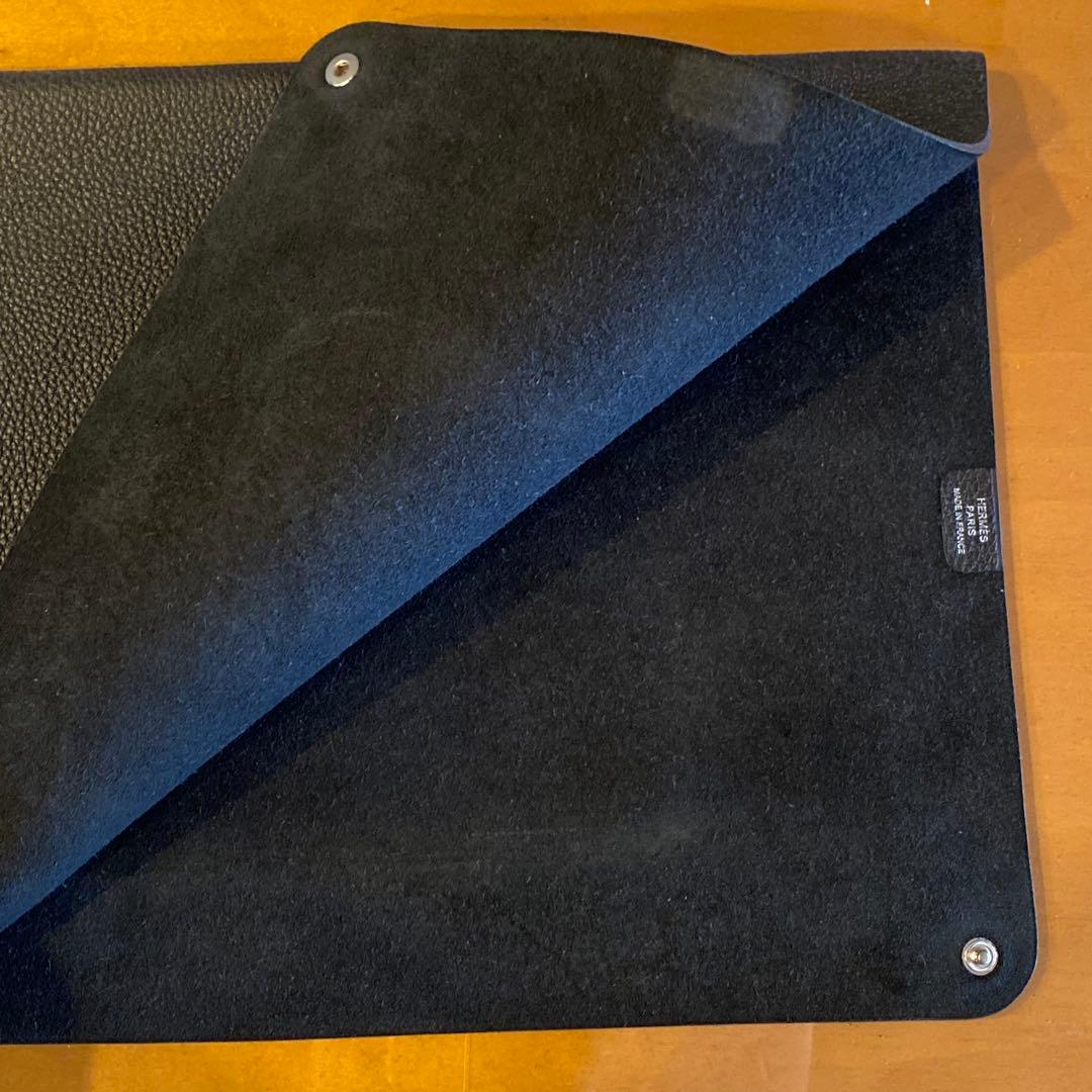 エルメス ドキュメントケース ブラック　トゴ ポートフォリオ　書類ケース