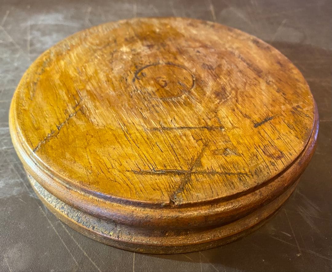 中国青磁タイル　龍・玉　鑑賞台座　　２点セット ヴィンテージ　レア 台湾茶器