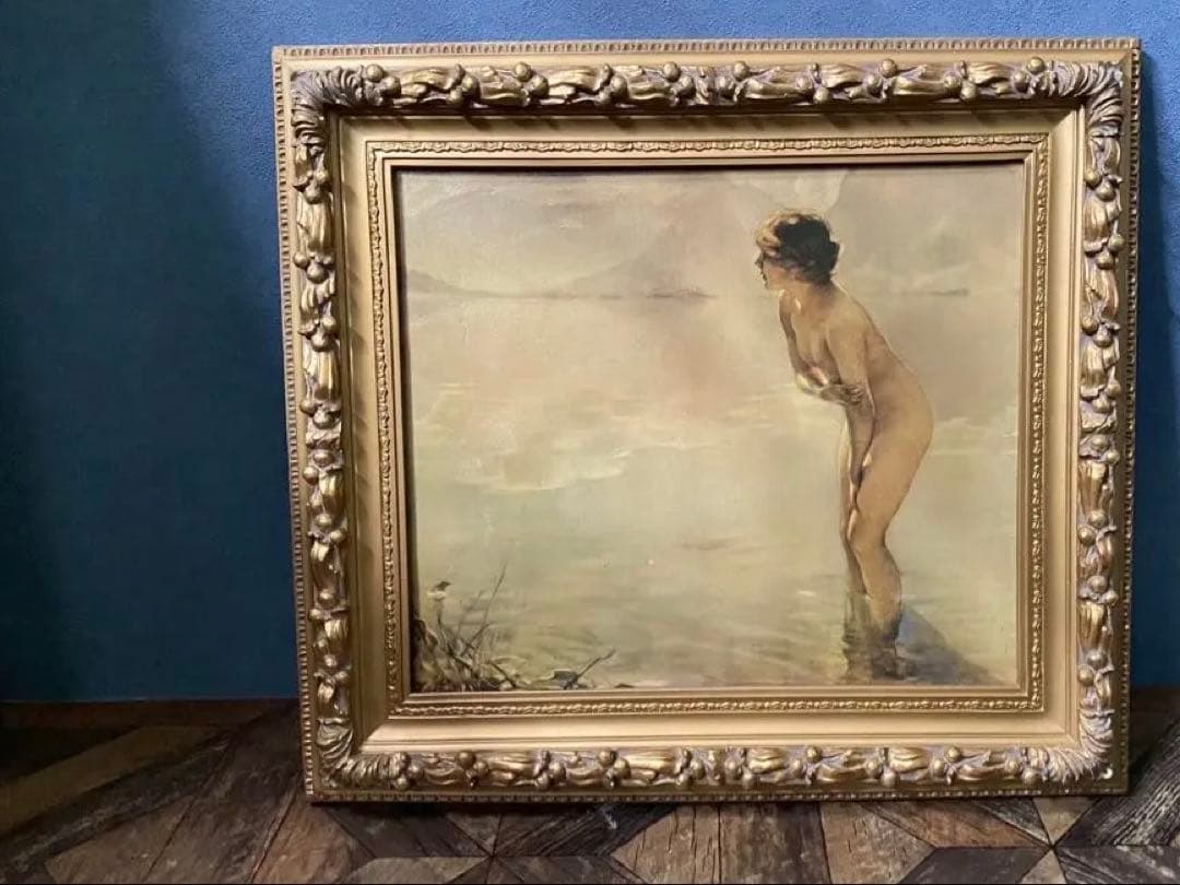 ポール・シャバ　九月の朝 インテリア 額縁