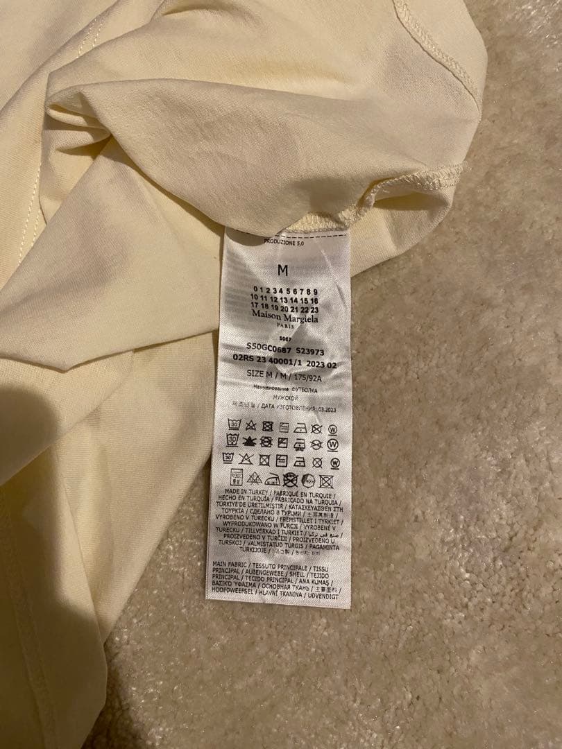 ⭐︎未使用Maison Margiela(マルジェラ)オーガニックTシャツM 3枚