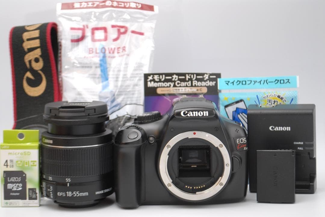 超美品⭐スマホ転送◎Canon Kiss X50 ショット数極小 初心者おススメ