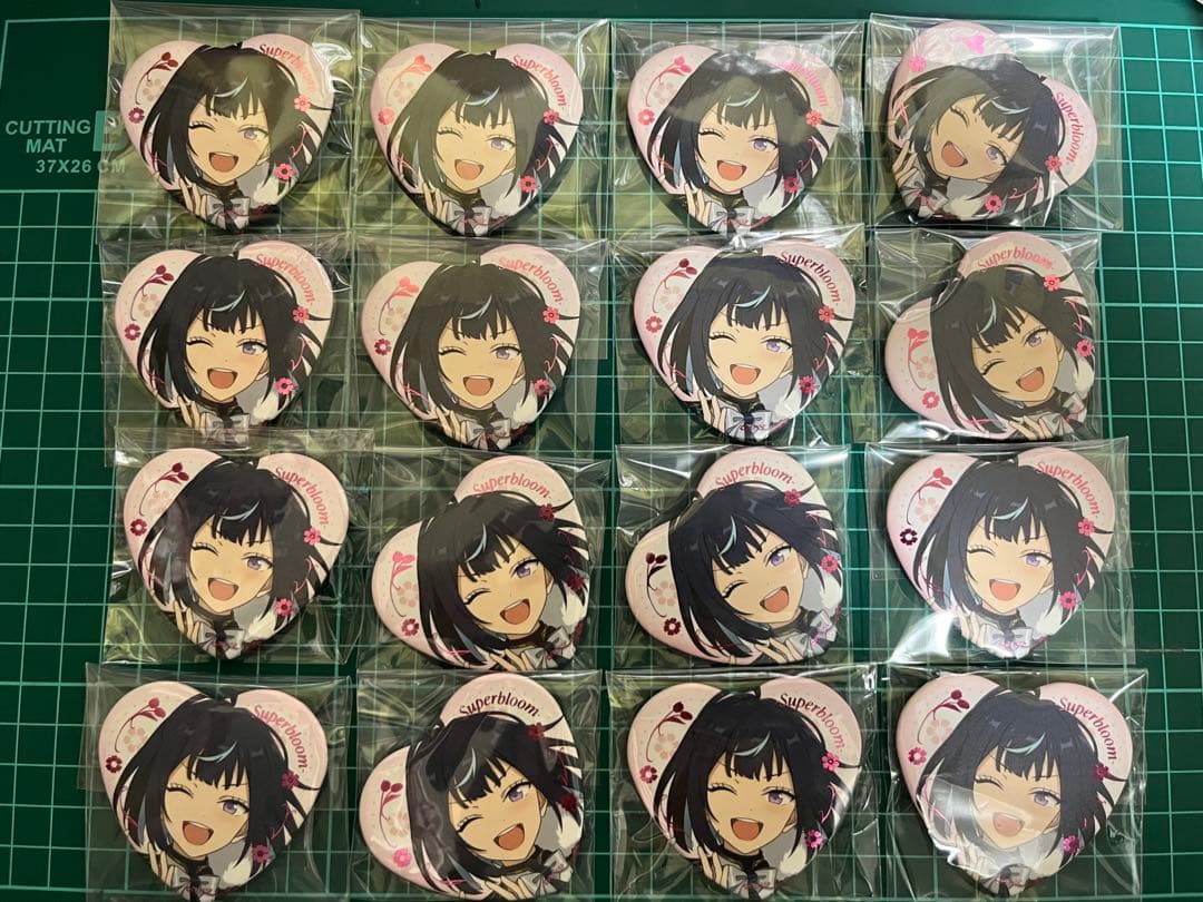 スタフォニ 4th ハート缶バッジ Superbloom E エス 16点