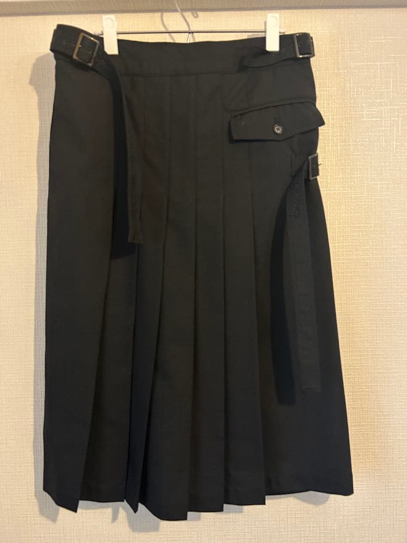 Ground Y 24ss プリーツスカート